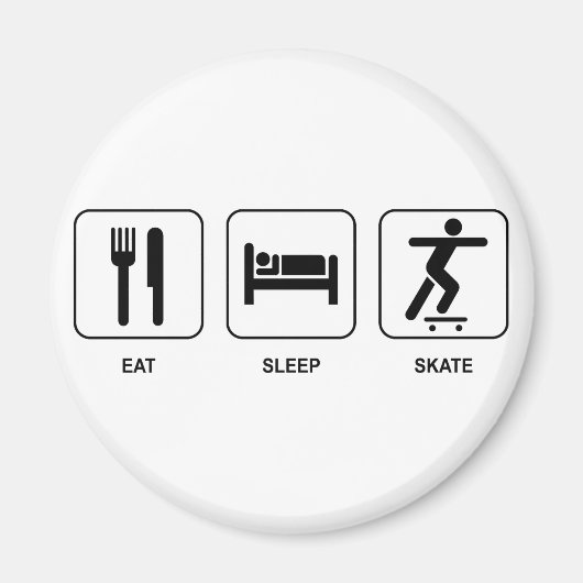 Essen Sleep Skate Magnet (Vorne)