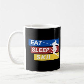 Essen Sleep Skii Baby Kaffeetasse