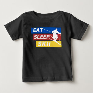 Essen Sleep Skii Baby T-shirt