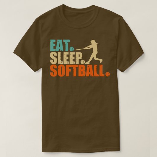 Essen Sleep Softball T-Shirt (Design vorne)