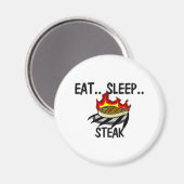 Essen Sleep STEAK Magnet (Vorderseite/Rückseite)