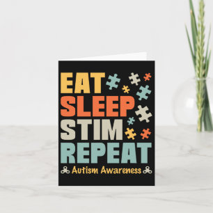 Essen Sleep Stim Wiederholung Stimmung Autismus Be Karte