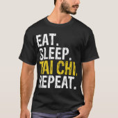 Essen Sleep Tai Chi Repeat Co. T-Shirt (Vorderseite)