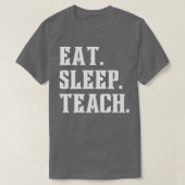 Essen Sleep Teach T-Shirt (Design vorne)