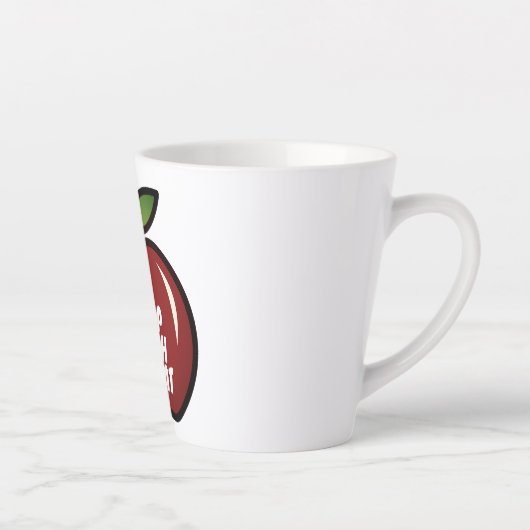 Essen Sleep Teach Wiederholen Geschenk-Tasse für L Milchtasse (Rechts)