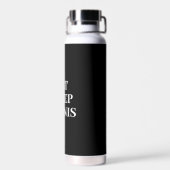 Essen Sleep Tennis Black Water Flasche (Rückseite)