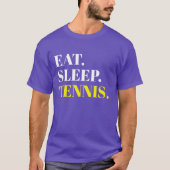 Essen Sleep Tennis Lila T-Shirt (Vorderseite)