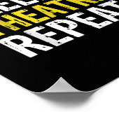 Essen Sleep Theater Wiederholung Schauspieler Gesc Poster (Ecke)