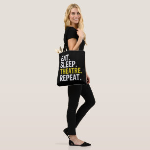 Essen Sleep Theater Wiederholung Schauspieler Gesc Tasche