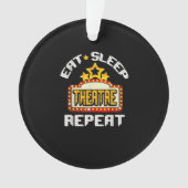 Essen Sleep Theater Wiederholung Schauspielerin Ge Ornament (Vorderseite)
