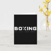 Essen Sleep Train Wiederholung Funny Boxing Karte (Gelbe Blume)