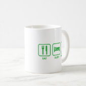Essen Sleep Triathlon Kaffee Tasse (VorderseiteRechts)