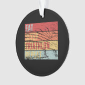Essen Sleep Triathlon Wiederholung Ornament (Vorderseite)