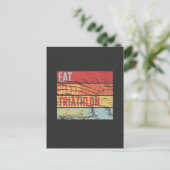 Essen Sleep Triathlon Wiederholung Postkarte (Stehend Vorderseite)