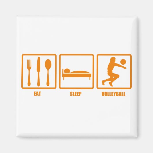 Essen Sleep Volleyball Magnet (Vorne)