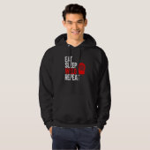 Essen Sleep Weld Repeat Welder Hoodie (Vorne ganz)