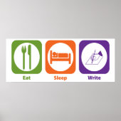 Essen Sleep Write Poster (Vorne)