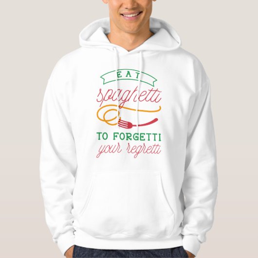 Essen Spaghetti Hoodie (Vorderseite)