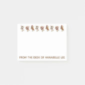 Essen tanzen der 50er post-it klebezettel (Vorderseite)