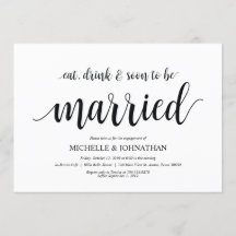 Essen, trinken, bald verheiratete, Engagement Part