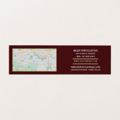 Essen, trinken Bar & Grill, Pub/Brauerei, im Einze Visitenkarten (Innenseite Aufgefaltet)