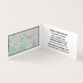 Essen, trinken Bar & Grill, Pub/Brauerei, im Einze Visitenkarten (Innenseite)