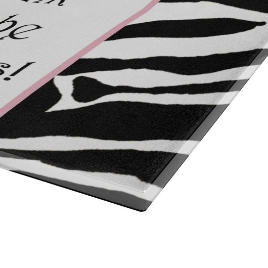 "Essen, trinken & Fabeln!" Afrikanisch-Amerikanisc Schneidebrett (Ecke)