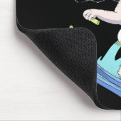 Essen, trinken & sich frohe Weihnachten. Mousepad (Ecke)