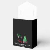 Essen, Trinken und ausgelassen Feiern Geschenkschachtel (Geöffnet)