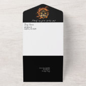 Essen, trinken und Beängstigend sein! All In One Einladung (Außenbereich)