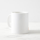 Essen, trinken und Beängstigend sein! Kaffeetasse (Vorderseite Links)