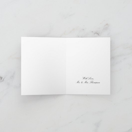 Essen, trinken und danke (Innenseite)