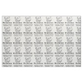 Essen, trinken und Personalisierte Hochzeit Verhei Stoff (Fat Quarter (45,7 x 55,9 cm))