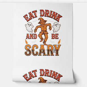 Essen Trinken Und Schrecklich Sein Vintage Hallowe Tapete