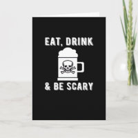 Essen Trinken Und Sei Gruselig Halloween Bier Vint