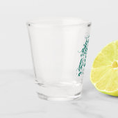 Essen, trinken und sich wohlfühlen in Grün Schnapsglas (Links)