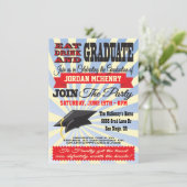 Essen, trinken und studieren! Einstufungen Einladung (Stehend Vorderseite)