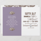 Essen, trinken und Verheiratet werden, feierliche (Vorne/Hinten)