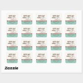 Essen, trinken und Verheiratete Matching Sticker o (Blatt)