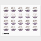Essen, trinken und Verheiratete Matching Sticker o (Blatt)
