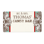 Essen, trinken und Verheiratete, passende Süßigkei (Vorne)