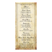 Essen, trinken und Verheiratete Weihnachtsfeiern Werbekarte (Hinten)