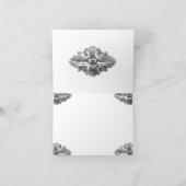 Essen, Trinken und Verheirateten Dank Notizkarten Dankeskarte (Innenseite)