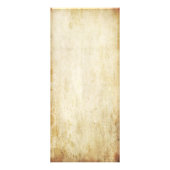 Essen, trinken & Verheiratete Vintage Hochzeitsmen Werbekarte (Hinten)