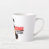 "Essen über alles" Milchtasse (Rechts)