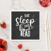 Essen und Lesen Serviette (Beispiel)