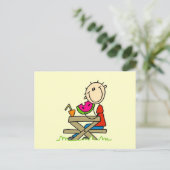 Essen Watermelon Postkarte (Stehend Vorderseite)