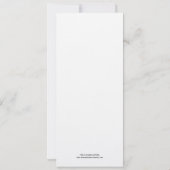 ESSEN| WEDERINVITATION 1 EINLADUNG (Rückseite)