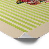 Essen wir Kuchen ~ Poster 30x30 cm (Ecke)