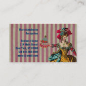 Essen wir Kuchen ~ Visitenkarten Visitenkarte (Rückseite)